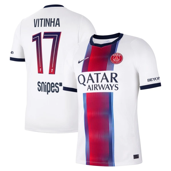 Levné Mužský Fotbalový Dres Paris Saint-Germain Vitinha 17 Venkovní 2026-27 Levné Mužský Fotbalový Dres Paris Saint-Germain Vitinha 17 Venkovní 2026-27