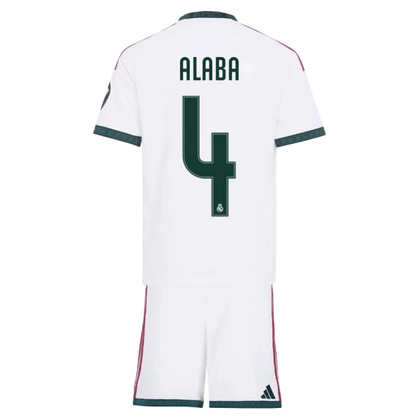 Levné Dětský Fotbalový Dres Real Madrid Alaba 4 Domácí 2026-27 Levné Dětský Fotbalový Dres Real Madrid Alaba 4 Domácí 2026-27