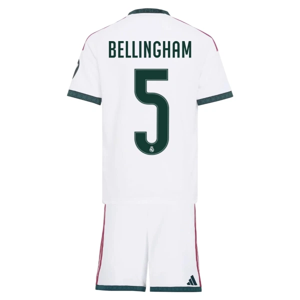 Levné Dětský Fotbalový Dres Real Madrid Bellingham 5 Domácí 2026-27 Levné Dětský Fotbalový Dres Real Madrid Bellingham 5 Domácí 2026-27