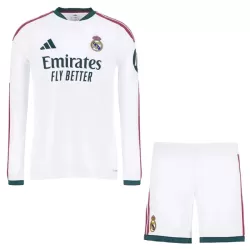 Levné Dětský Fotbalový Dres Real Madrid Domácí 2026-27 Dlouhý Rukáv