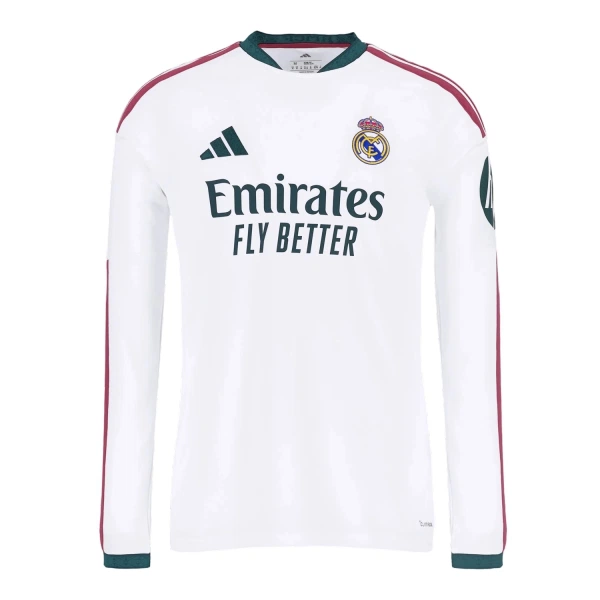 Levné Dětský Fotbalový Dres Real Madrid Domácí 2026-27 Dlouhý Rukáv