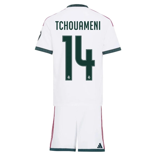 Levné Dětský Fotbalový Dres Real Madrid Tchouameni 14 Domácí 2026-27 Levné Dětský Fotbalový Dres Real Madrid Tchouameni 14 Domácí 2026-27