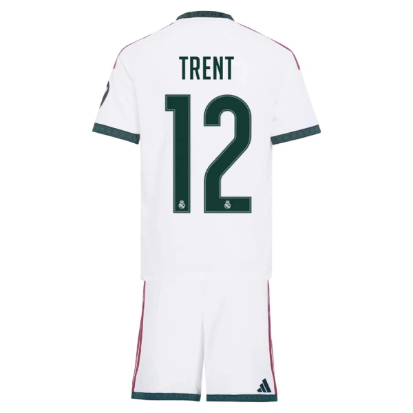 Levné Dětský Fotbalový Dres Real Madrid Trent Alexander-Arnold 12 Domácí 2026-27 Levné Dětský Fotbalový Dres Real Madrid Trent Alexander-Arnold 12 Domácí 2026-27
