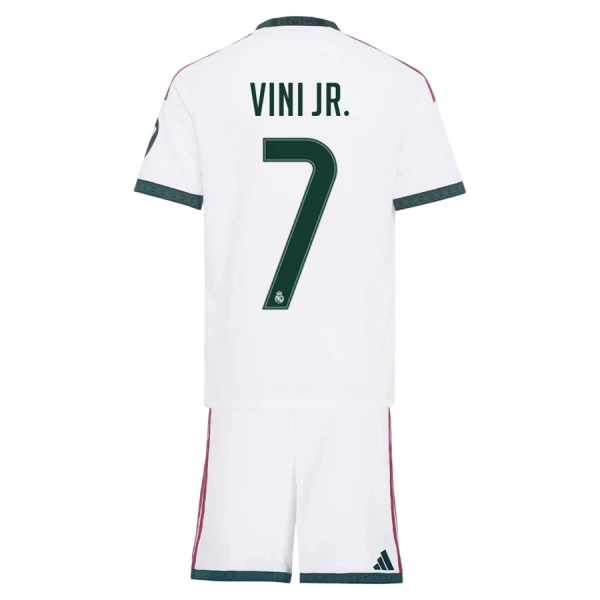 Levné Dětský Fotbalový Dres Real Madrid Vini JR 7 Domácí 2026-27 Levné Dětský Fotbalový Dres Real Madrid Vini JR 7 Domácí 2026-27