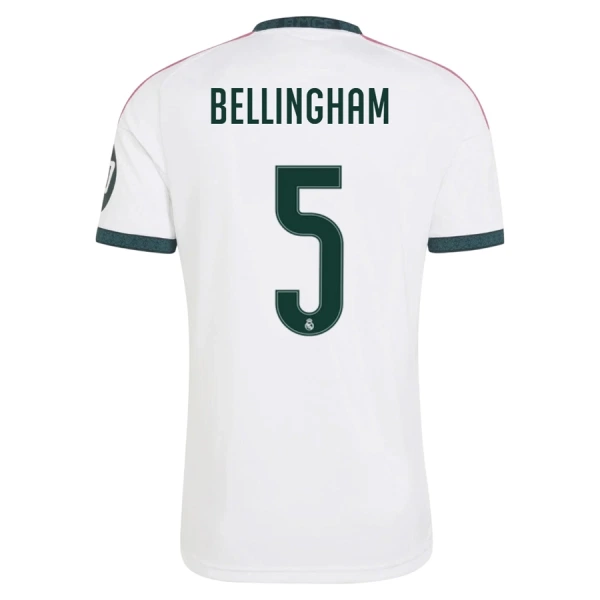 Levné Mužský Fotbalový Dres Real Madrid Bellingham 5 Domácí 2026-27 Levné Mužský Fotbalový Dres Real Madrid Bellingham 5 Domácí 2026-27