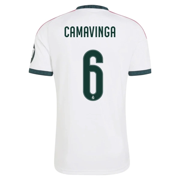 Levné Mužský Fotbalový Dres Real Madrid Camavinga 6 Domácí 2026-27 Levné Mužský Fotbalový Dres Real Madrid Camavinga 6 Domácí 2026-27
