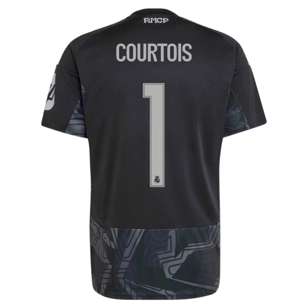 Levné Mužský Fotbalový Dres Real Madrid Courtois 1 Brankářské Domácí 2026-27