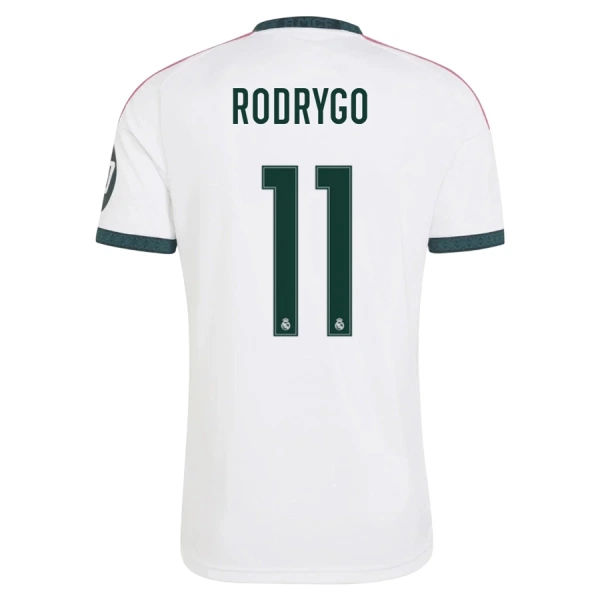 Levné Mužský Fotbalový Dres Real Madrid Rodrygo 11 Domácí 2026-27 Levné Mužský Fotbalový Dres Real Madrid Rodrygo 11 Domácí 2026-27