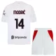Levné Dětský Fotbalový Dres AC Milán Modrić 14 Venkovní 2026-27 Levné Dětský Fotbalový Dres AC Milán Modrić 14 Venkovní 2026-27