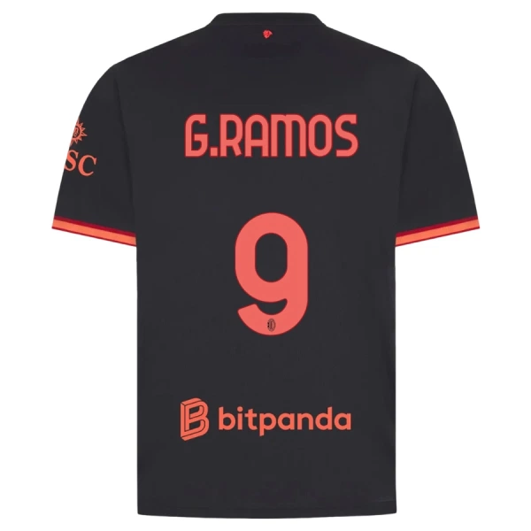 Levné Mužský Fotbalový Dres AC Milán G. Ramos 9 Alternativní 2026-27