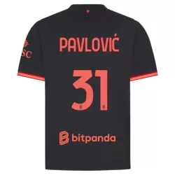 Levné Mužský Fotbalový Dres AC Milán Pavlovic 31 Alternativní 2026-27