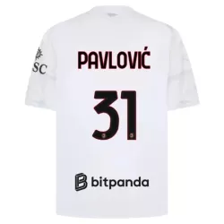Levné Mužský Fotbalový Dres AC Milán Pavlovic 31 Venkovní 2026-27