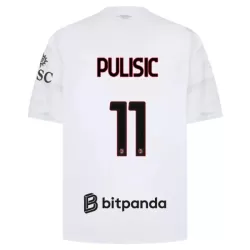 Levné Mužský Fotbalový Dres AC Milán Pulisic 11 Venkovní 2026-27