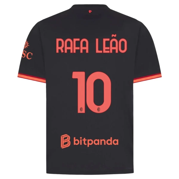 Levné Mužský Fotbalový Dres AC Milán Rafael Leao 10 Alternativní 2026-27 Levné Mužský Fotbalový Dres AC Milán Rafael Leao 10 Alternativní 2026-27