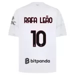 Levné Mužský Fotbalový Dres AC Milán Rafael Leao 10 Venkovní 2026-27