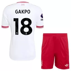 Levné Dětský Fotbalový Dres Liverpool Gakpo 18 Venkovní 2026-27