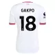 Levné Dětský Fotbalový Dres Liverpool Gakpo 18 Venkovní 2026-27