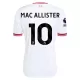 Levné Dětský Fotbalový Dres Liverpool Mac Allister 10 Venkovní 2026-27
