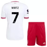 Levné Dětský Fotbalový Dres Liverpool Wirtz 7 Venkovní 2026-27
