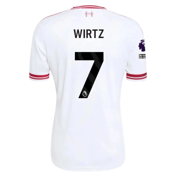 Levné Dětský Fotbalový Dres Liverpool Wirtz 7 Venkovní 2026-27