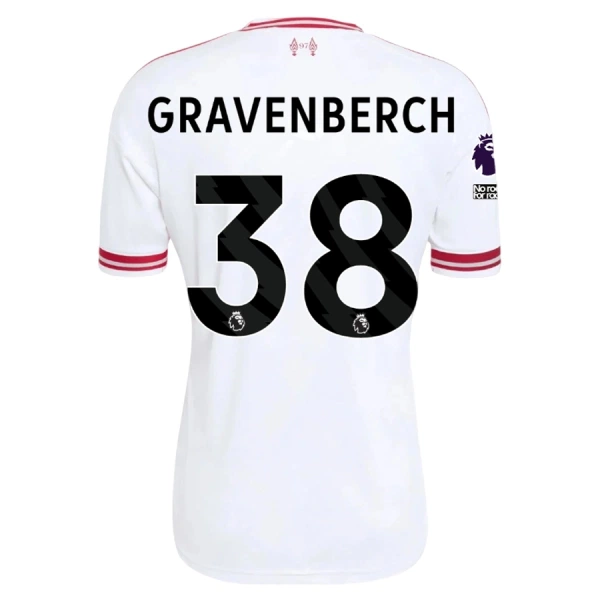 Levné Mužský Fotbalový Dres Liverpool Gravenberch 38 Venkovní 2026-27