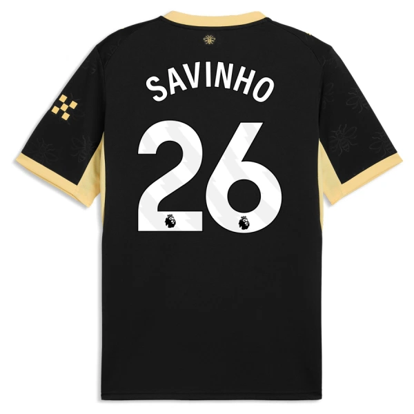Levné Mužský Fotbalový Dres Manchester City Savinho 26 Venkovní 2026-27 Levné Mužský Fotbalový Dres Manchester City Savinho 26 Venkovní 2026-27