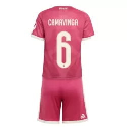 Levné Dětský Fotbalový Dres Real Madrid Camavinga 6 Alternativní 2026-27 Levné Dětský Fotbalový Dres Real Madrid Camavinga 6 Alternativní 2026-27