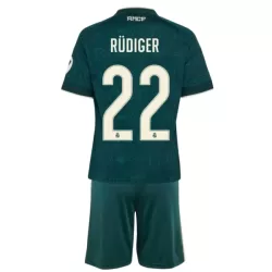 Levné Dětský Fotbalový Dres Real Madrid Rudiger 22 Venkovní 2026-27 Levné Dětský Fotbalový Dres Real Madrid Rudiger 22 Venkovní 2026-27