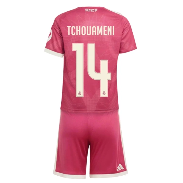 Levné Dětský Fotbalový Dres Real Madrid Tchouameni 14 Alternativní 2026-27 Levné Dětský Fotbalový Dres Real Madrid Tchouameni 14 Alternativní 2026-27