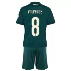Levné Dětský Fotbalový Dres Real Madrid Valverde 8 Venkovní 2026-27 Levné Dětský Fotbalový Dres Real Madrid Valverde 8 Venkovní 2026-27