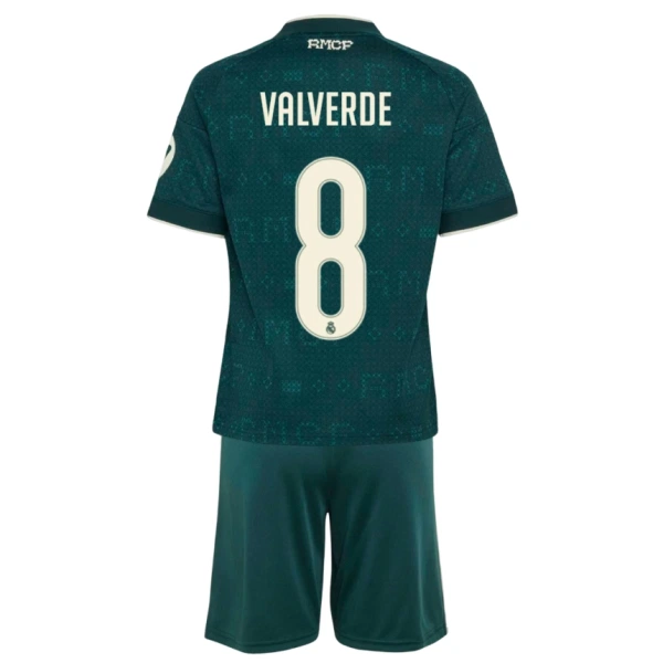 Levné Dětský Fotbalový Dres Real Madrid Valverde 8 Venkovní 2026-27