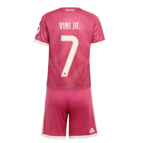 Levné Dětský Fotbalový Dres Real Madrid Vini JR. 7 Alternativní 2026-27 Levné Dětský Fotbalový Dres Real Madrid Vini JR. 7 Alternativní 2026-27