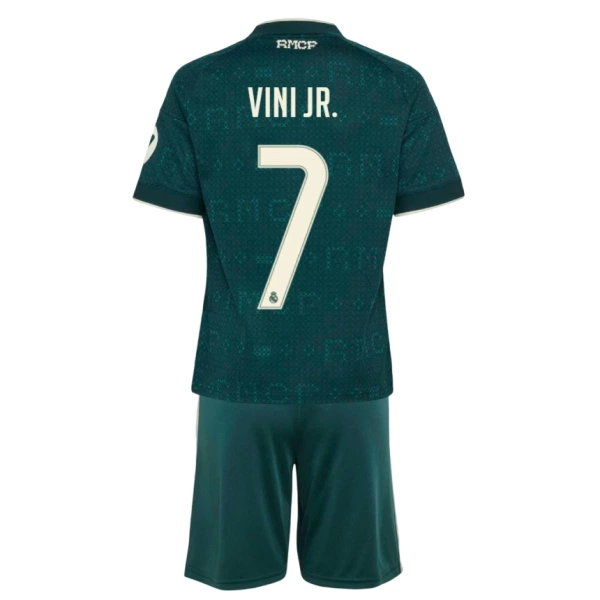 Levné Dětský Fotbalový Dres Real Madrid Vini JR. 7 Venkovní 2026-27