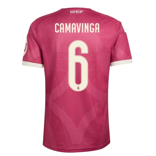Levné Mužský Fotbalový Dres Real Madrid Camavinga 6 Alternativní 2026-27