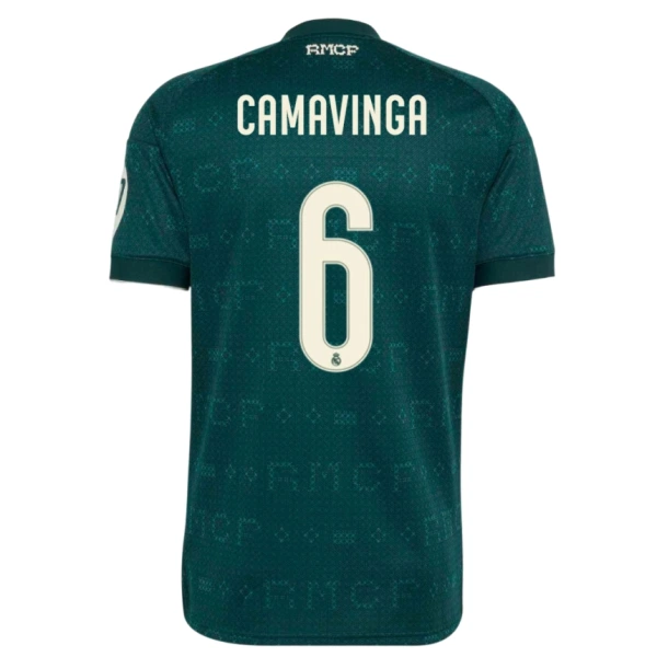 Levné Mužský Fotbalový Dres Real Madrid Camavinga 6 Venkovní 2026-27