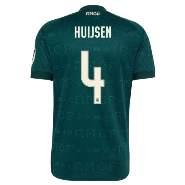 Levné Mužský Fotbalový Dres Real Madrid Huijsen 4 Venkovní 2026-27 Levné Mužský Fotbalový Dres Real Madrid Huijsen 4 Venkovní 2026-27