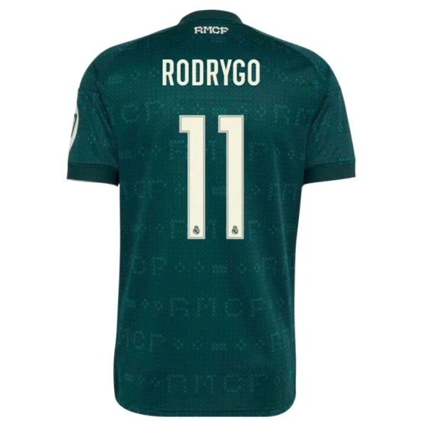 Levné Mužský Fotbalový Dres Real Madrid Rodrygo 11 Venkovní 2026-27 Levné Mužský Fotbalový Dres Real Madrid Rodrygo 11 Venkovní 2026-27
