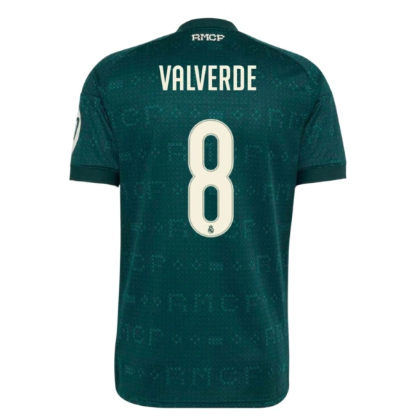 Levné Mužský Fotbalový Dres Real Madrid Valverde 8 Venkovní 2026-27 Levné Mužský Fotbalový Dres Real Madrid Valverde 8 Venkovní 2026-27