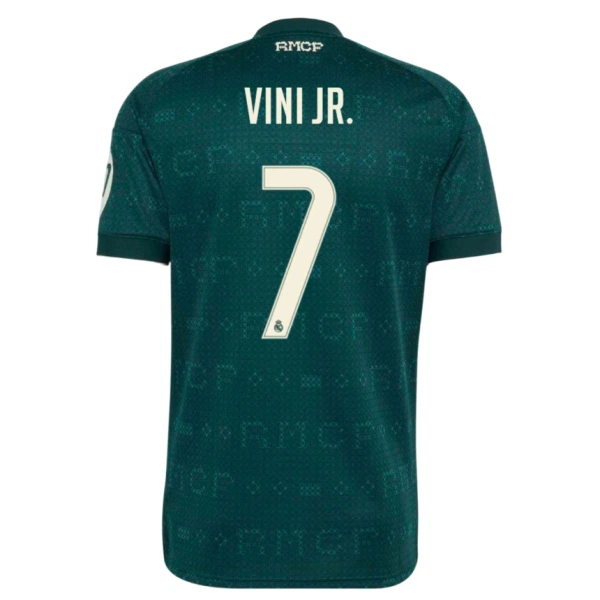 Levné Mužský Fotbalový Dres Real Madrid Vini JR. 7 Venkovní 2026-27 Levné Mužský Fotbalový Dres Real Madrid Vini JR. 7 Venkovní 2026-27