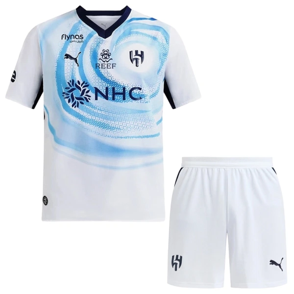 Levné Dětský Fotbalový Dres Al Hilal SFC Venkovní 2026-27 Levné Dětský Fotbalový Dres Al Hilal SFC Venkovní 2026-27