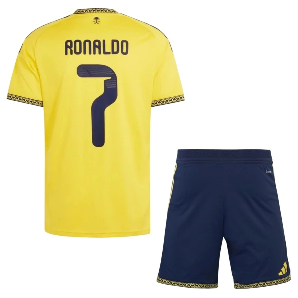 Levné Dětský Fotbalový Dres Al Nassr Ronaldo 7 Domácí 2026-27