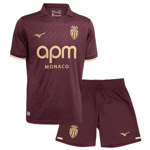 Levné Dětský Fotbalový Dres AS Monaco Venkovní 2026-27 Levné Dětský Fotbalový Dres AS Monaco Venkovní 2026-27