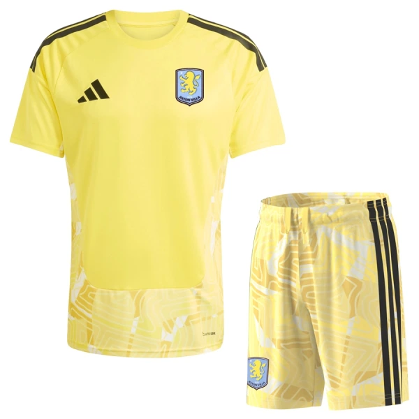Levné Dětský Fotbalový Dres Aston Villa Brankářské Domácí 2026-27 Levné Dětský Fotbalový Dres Aston Villa Brankářské Domácí 2026-27