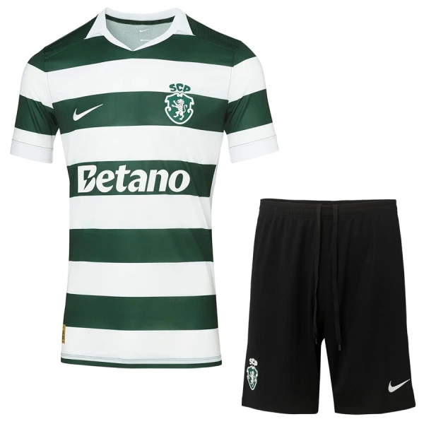 Levné Dětský Fotbalový Dres Sporting CP Domácí 2026-27 Levné Dětský Fotbalový Dres Sporting CP Domácí 2026-27