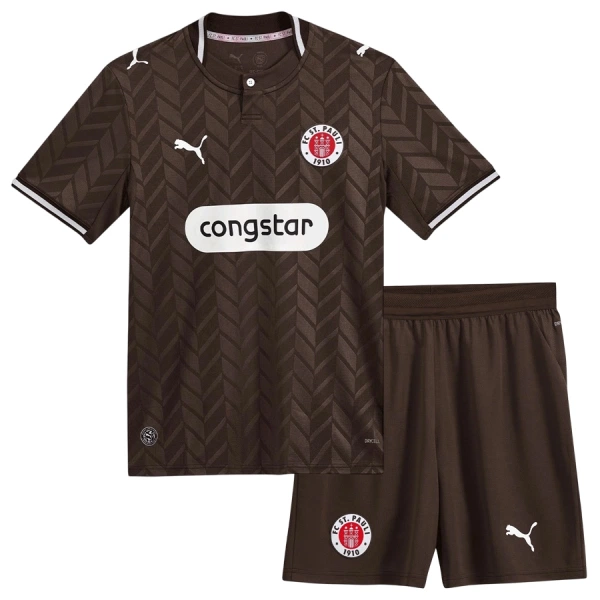 Levné Dětský Fotbalový Dres St Pauli Domácí 2026-27 Levné Dětský Fotbalový Dres St Pauli Domácí 2026-27