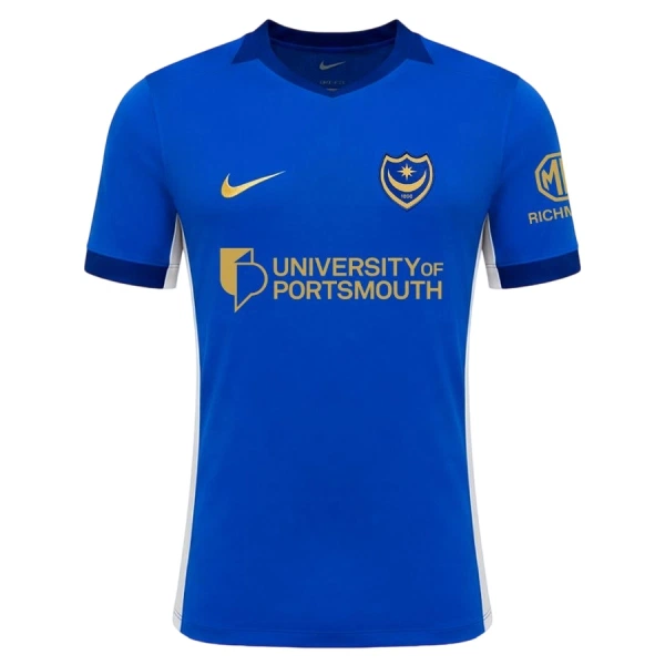 Levné Mužský Fotbalový Dres Portsmouth Domácí 2026-27 Levné Mužský Fotbalový Dres Portsmouth Domácí 2026-27