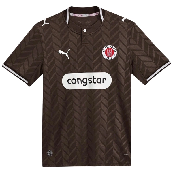 Levné Mužský Fotbalový Dres St Pauli Domácí 2026-27 Levné Mužský Fotbalový Dres St Pauli Domácí 2026-27