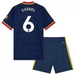Levné Dětský Fotbalový Dres Arsenal Gabriel 6 Venkovní 2026-27