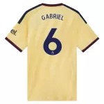 Levné Mužský Fotbalový Dres Arsenal Gabriel 6 Alternativní 2026-27