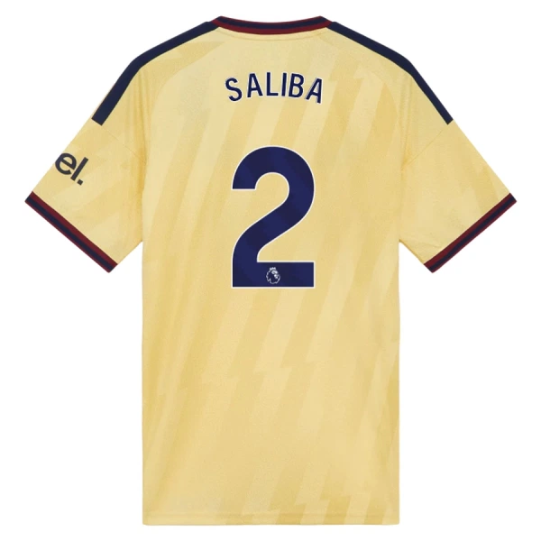 Levné Mužský Fotbalový Dres Arsenal Saliba 2 Alternativní 2026-27 Levné Mužský Fotbalový Dres Arsenal Saliba 2 Alternativní 2026-27